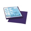 Tru-Ray Sulphite Construction Paper, 9 x 12 Inches, Purple, 50 Sheets