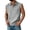 Dark Gray, variant on Zimjoy Henley Tank Tops Mens Relaxed Fit Soft Cotton Linen Sleeveless Tank Polo Shirts Lightweight Breathable Collared Vests Light Gray L