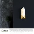 thumbnail image 6 of WV323112VBAR-Alora Lighting-Caesar - 11W LED Bath Vanity-12 Inches Tall and 4.63 Inches Wide-Vintage Brass Finish, 6 of 7