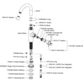 thumbnail image 2 of Elkay, LKEC2012CR , SGL LVR BAR FCT CR, Faucets and Sink Accessories, 2 of 7