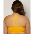 thumbnail image 6 of Smooth Seamless Comfort Wireless Longline Bra - Saffron, 6 of 7