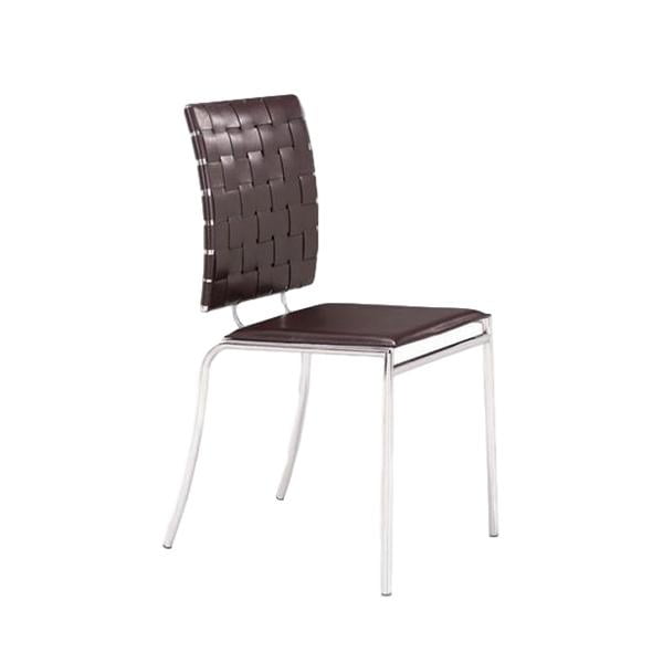 Silla Kessa Muebles Criss Cross - espresso