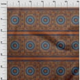 thumbnail image 2 of oneOone Cotton Poplin Fabric Leaves & Floral Block Print Fabric BTY 56 Inch Wide, 2 of 4