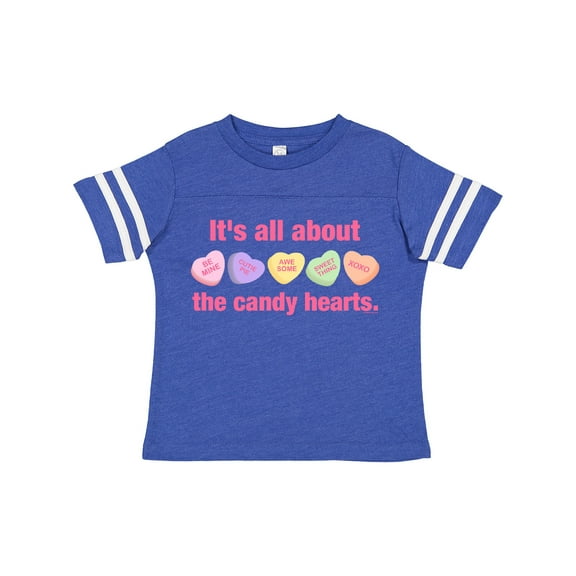 Inktastic Candy Hearts II Girls Toddler T-Shirt