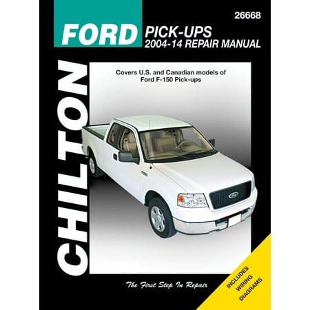 UPC: 9781620921258 | Ford Pick-Ups (2004-14) for Ford F-150 Pick-Ups (exc. F-250  Super Duty & Diesel models. Does not include information specific to F-150 Heritage  Lightning or Raptor models) Chilton Repair Manua… ^