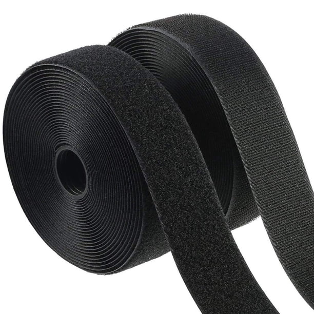 Rollo de cinta adhesiva con gancho para coser, 1,5 cm de ancho, 6 m, nailon Ywhomal