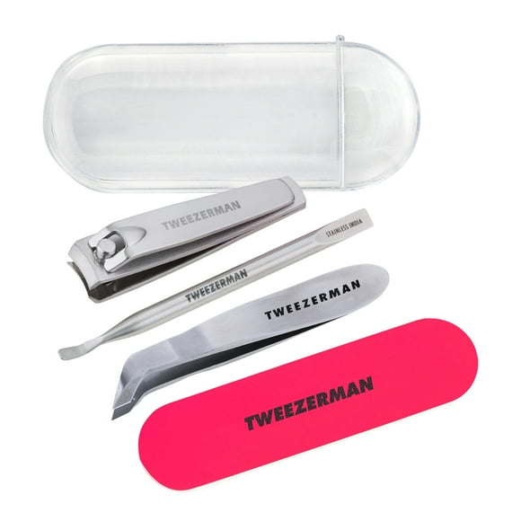 Kit de rescate de uñas Tweezerman Mini Neon con cortaúñas, pinzas, etc.