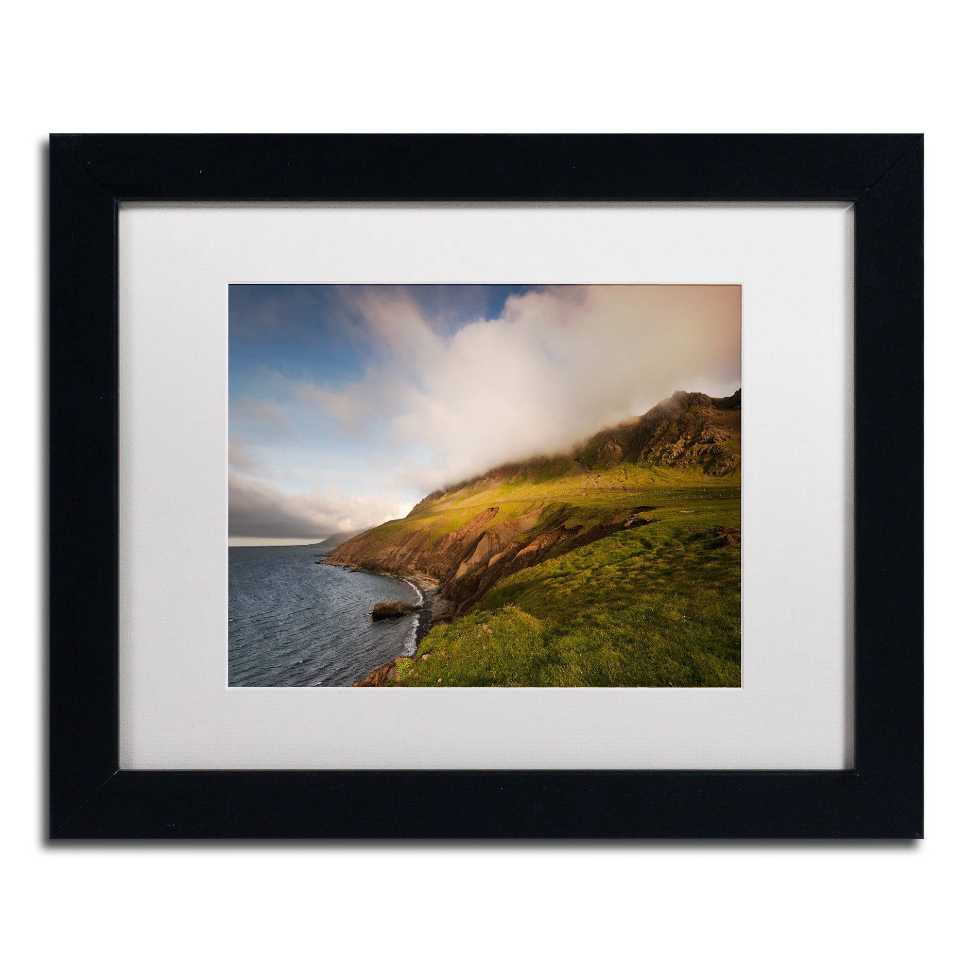 Trademark Fine Art 'Spellbound' Canvas Art by Philippe Sainte-Laudy, White Matte, Black Frame