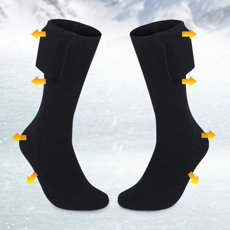 

Lawor Socks For Men&Women Men S Battery Free Electric Socks Long Tube Warm And Cold Proof Heating Socks Rechargeable Heating Socks Foot Warmers Socks Black One Size