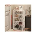 thumbnail image 6 of 1pc Simple Multi-Tier Shoe Rack - Modern Vertical Storage Cabinet, Dust-Proof Entryway Organizer - Space-Saving for Home Entrance/Bedroom, 6 of 9