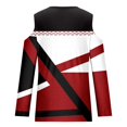 thumbnail image 4 of Long Sleeve Shirts for Women Fall Fashion 2026 Cold Shoulder Tops Sexy V Neck Color Block Loose Comfy Blouses Fall Outfits for Women 2026, 4 of 4