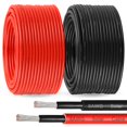 thumbnail image 1 of Cable solar MOOKEERF 8 AWG 46 m negro y rojo para exterior, 1 of 7