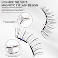 thumbnail image 2 of Magnetic Eyelashes with Applicator Kit, No Glue Reusable Soft Magnetic Lashes with Mirror Makeup Case, Natural Look Wispy False Eyelashes Extension for Beginners, Portable Lash Kit for Daily Wear, 2 of 8