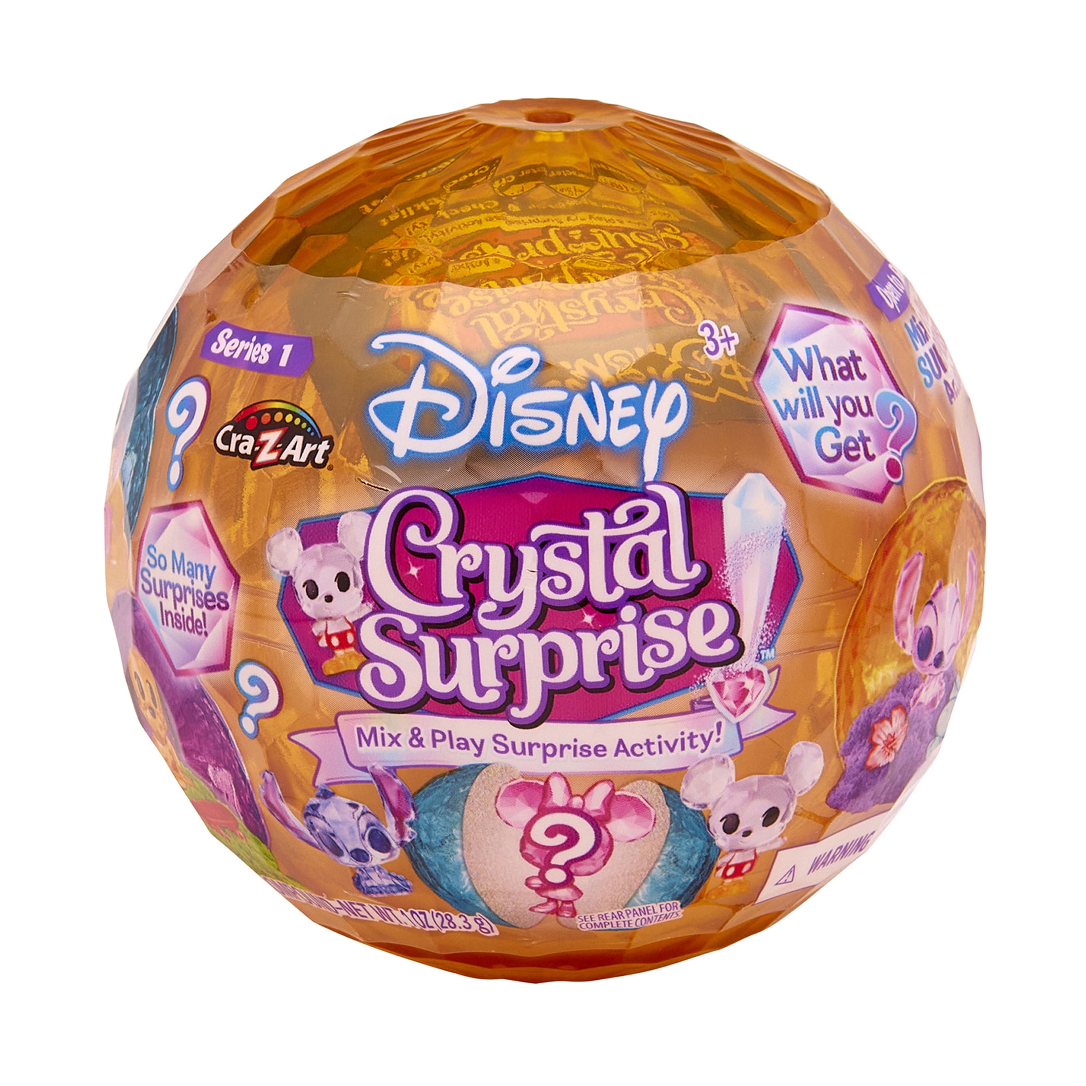 Disney Crystal Surprise Series 1, Toy by CraZArt Various Disney Characters for Any Child Ages 3+  (图2)
