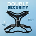 thumbnail image 4 of Voyager Step-In Lock Pet Harness - All Weather Mesh, Adjustable Step In Harness for Cats and Dogs by Best Pet Supplies - Baby Blue/Black Trim, XS, 4 of 6
