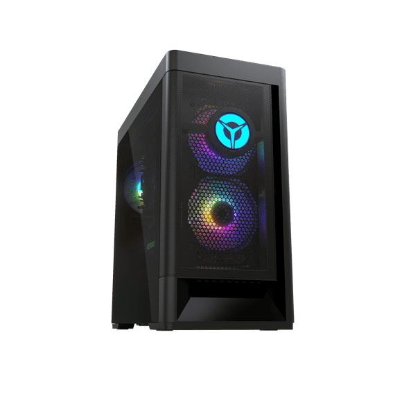 Lenovo Legion T5 Gaming Desktop, AMD Ryzen 7 5700G, NVIDIA GeForce RTX 3060Ti, 16GB DDR4 RAM, 256GB SSD, 1TB HDD, Windows 11, Raven Black, 90RB002GUS