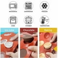 thumbnail image 2 of Large Chocolate Cake Bomb Medium Semi Sphere Silicone Mold, Baking Mold for Making Hot Chocolate Bomb, Cake, Jelly, Dome Mousse 2Pcs, 2 of 5