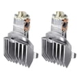 thumbnail image 1 of 2PCS 63127262731 Headlight Control Unit Module DRL Daytime Light LED Module Angel Eyes for- 5-Series F07 F10 F11 LCI,2 x DRL Daytime Running Light Module,Silver, 1 of 5
