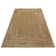 thumbnail image 3 of Frohnleiten Brown Geometric Acrylic Area Rugs for Living Room Jacquard Textured Modern Rugs Soft Geometric Rug for Bedroom Washable Rug Non-Slip Bohemian Carpet Perfect for Dining Room Office Beige, 3 of 5