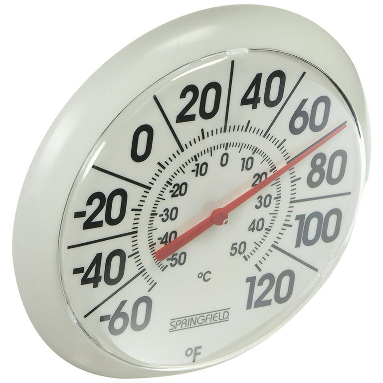 Springfield - 9.25 Indoor & Outdoor Double Thermometer