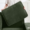 thumbnail image 6 of S-HOME 83.86" 3-Seater Corduroy Sofa in Modern Design Perfect for Living Room Bedroom Office，Green, 6 of 12