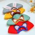 thumbnail image 3 of Cartoon Pet Bandana Duck Rabbit Ear Reusable Heart Dog Bandana Flower Cat Bib, 3 of 10