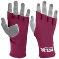 thumbnail image 2 of MRX Womens Training Boxing Inner Gloves Bandages MMA Fist Hand Wraps Protector Mitts (Burgundy, Medium), 2 of 4