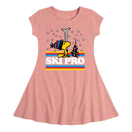 

Peanuts - Ski Pro - Toddler And Youth Girls Fit And Flare Dress