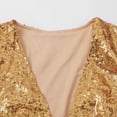 thumbnail image 6 of Women's Cardigan Jacket Lightweight Crew Neck Cardigan Women Sequins Cardigan Casual Long Sleeve Glitter Party Shiny Lapel Rave Outerwear Fashion Sweater Jackets, 6 of 8