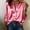 Pink, variant on Yrmaups Women Loose Fit Long Sleeve Button Down Blouse, Solid Satin Collared Casual Shirt, Soft Flowy Top for Office Daily Wear Layering, Light Blue L