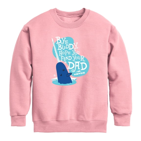 Elf - Bye Buddy - Toddler Boys Fleece Crew Sweatshirt