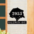 thumbnail image 3 of Handmadetneonsign Tree House Number Metal Wall Art LED Light - Personalized Tree Sign Home Decor 44978, 3 of 5