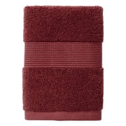 Better Homes & Gardens Signature Soft Solid Cotton 6 Piece Bath Towel Set,Deep Redwood