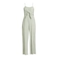 thumbnail image 5 of No Boundaries Juniors' Tie Front Jumpsuit, 5 of 5