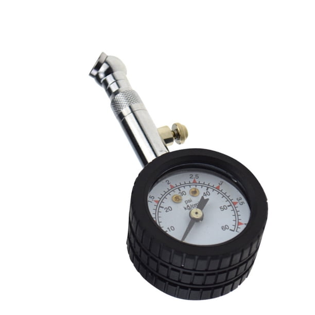 Medidor de presión de neumáticos de bicicleta de montaña, válvula Presta Mtb con rango de alivio de presión de aire de bicicleta de hasta 0-30 PSI/0-2 bar, perfecto para accesorios MTB ACTIVE Biensenido a ACTIVE