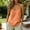 #0318-Orange, variant on Womens Sleeveless Tops, V Neck Linen Blend Camis, Sheer Mesh Layering Tank, Casual Loose Fit Blouses, Summer Fashion Cami Shirts Gift