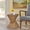 Natural, variant on Patio Table, Outdoor Rattan rope & Acacia Wood Side Table - Patio Balcony Furniture for Garden, Yard, Balcony - Weather Resistant(Rope Beige, Natural Iron), Teak+ Beige Outdoor Dining Table