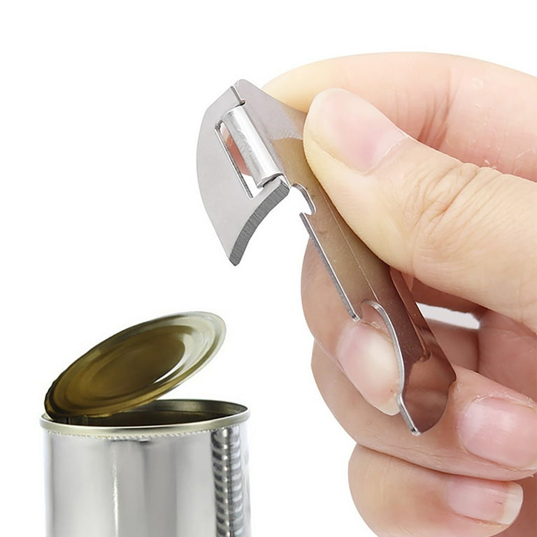 Stainless Steel Multipurpose Can Opener Folding Mini Portable Can Opener  Gadget Go Swing Can Opener Metal Old Fashioned Can Openers Hand Held 