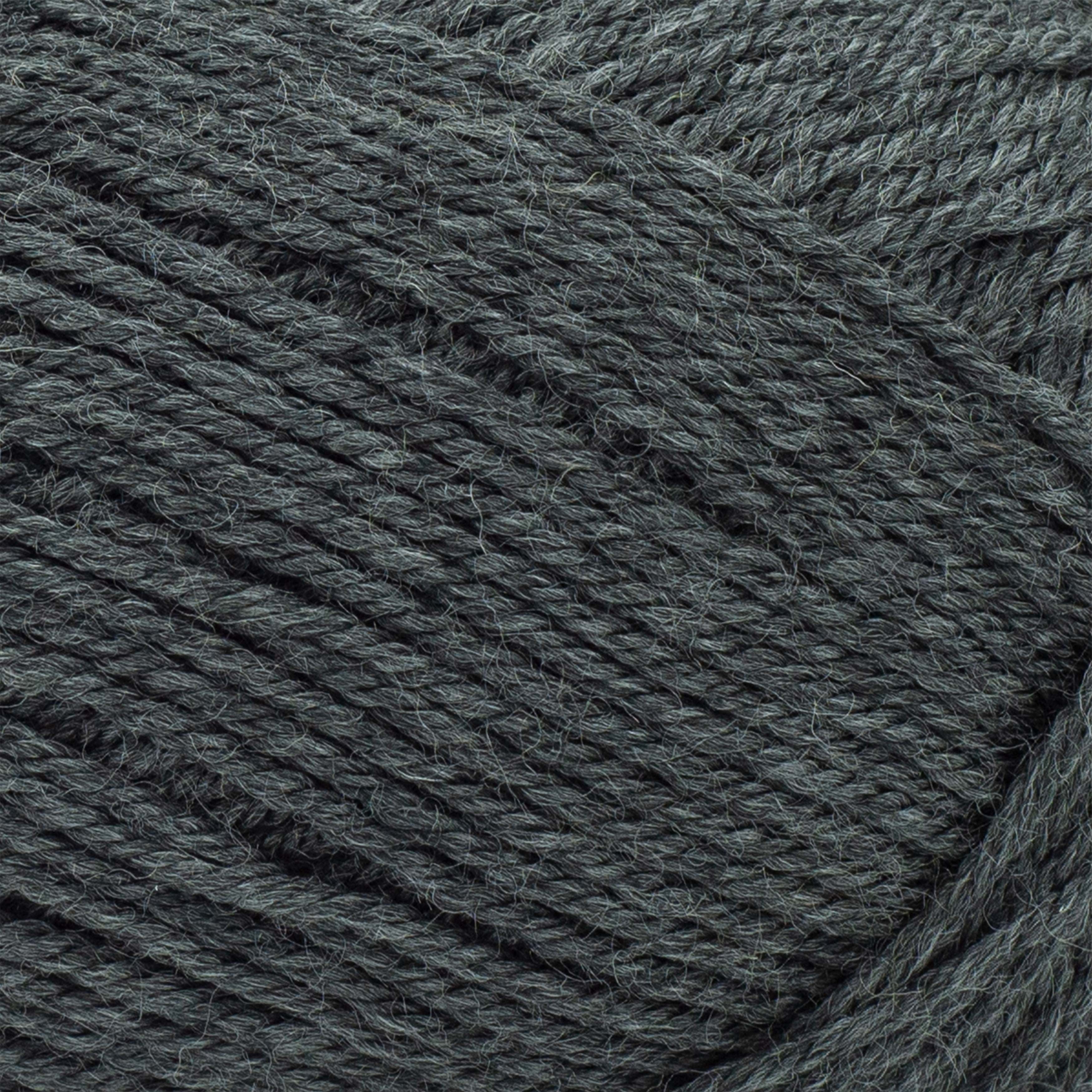 Lion Brand Wool-Ease Recycled Charcoal 632-149T Medium Yarn