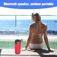thumbnail image 6 of ZFYXGS Bluetooth Speakers,Wireless Stereo Pairing, Portable Speaker With HD Surround Sound For Outdoor, Camping, Beach, Sports, Pool, Shower, 6 of 7