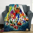 thumbnail image 4 of Wp2506204-sonic-the-hedgehog-movie-wallpapers Luxury Flannel Blanket - Super Soft Anti-Static Plush Warm Blanket for Sofa Bed - Extra Large Cozy Blanket for Men and Women, Home Decor Gift., 4 of 8