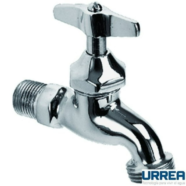 Llave Individual Con Rosca Para Manguera Cromo Urrea 19cr Urrea 19CR