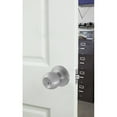 Honeywell Ball Knob Entry Door Lock, Satin Nickel