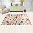 thumbnail image 3 of Coolnut 31x 20 Inch Area Rug, Carpet Abstract Ornament Doormat for Hardwood Floor Entrance Living Room Bedroom 2'7" x 1'8", 3 of 6