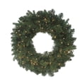 thumbnail image 1 of Kurt S. Adler WRT72240LEDWW 24 Pouces Pré-Éclairé Blanc Chaud Conduit Couronne de Sapin Noble, 1 of 1