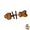 1PCS B#098, variant on 2026 New Creative Fish Bone Cat Toy, Fishbone Shape Cat Dental Chews, Purrident Fix Dental Health, Natural Wooden Cat Chew Toys for Indoor Cats with Silvervine 1PCS C