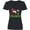 AB-Black, variant on Inktastic Oma Claus with Christmas Santa Hat and Snowflakes Women's V-Neck T-Shirt