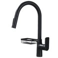 thumbnail image 1 of kitchen anti-splash wash basin sink rotatable hot and cold pull-out faucet, 1 of 7