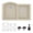 Bisque, variant on Karran QU-610-BI-PK1 Beige Quartz Composite 32" Rectangular Undermount Sink 6 Piece