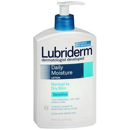 Lubriderm Daily Moisture Lotion Sensitive Skin - 16